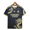 Maglia ufficiale Real Madrid Special Dragon 2024-25 Nera per Uomo